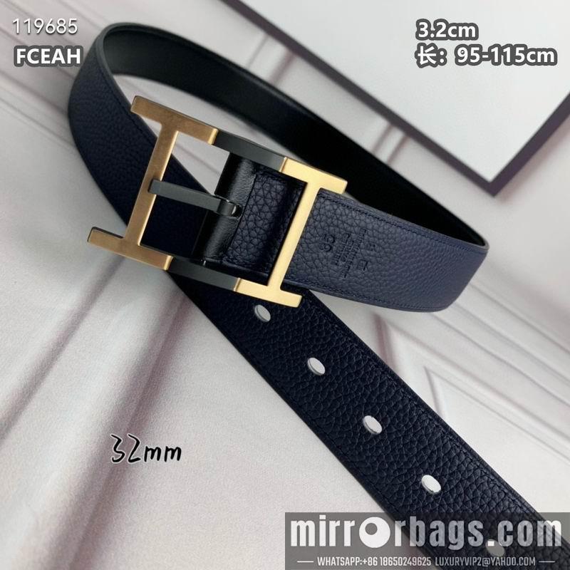 Replica Hermes belt 32mmX95-125cm 8L040803