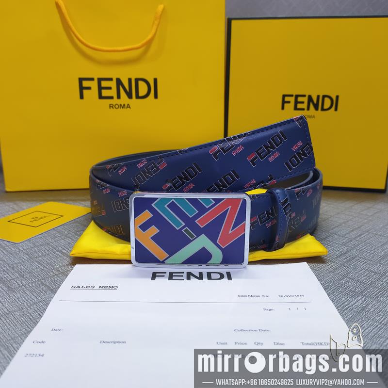 Replica Fendi belt 38mmX80-125cm lb02