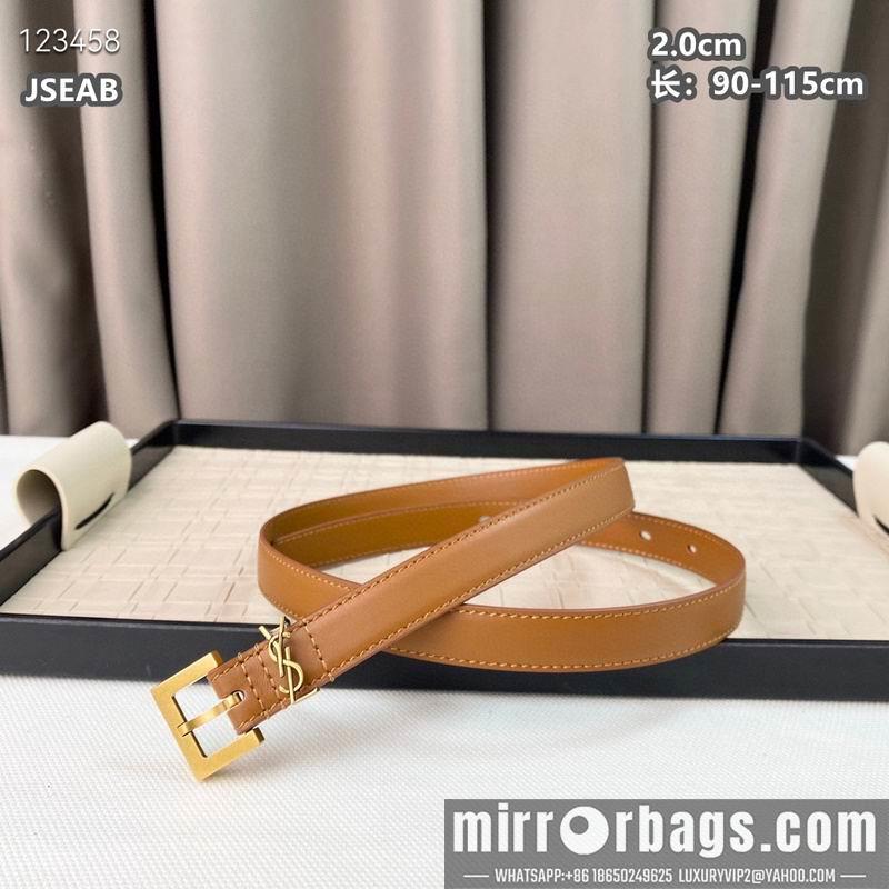 Replica YSL belt 20mmX90-115cm 8L05