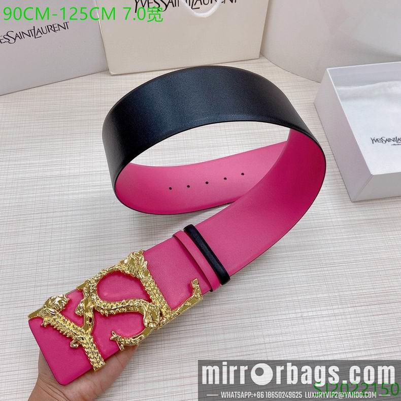 Replica YSL Belt 70mmX90-125cm 7D04
