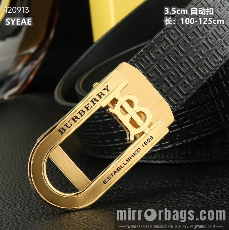 Replica Burberry belt 35mmX100-125cm 8L89