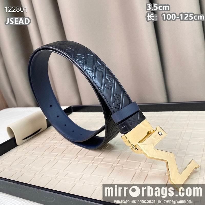 Replica Montblanc belt 35mmX100-125cm 8L25