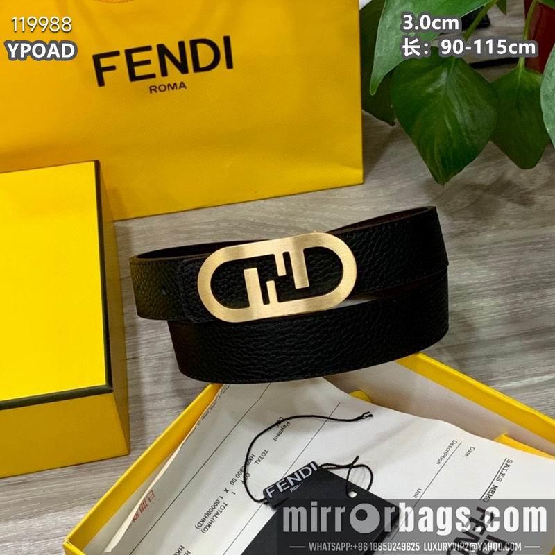 Replica Fendi belt 30mmX90-115cm 8L19