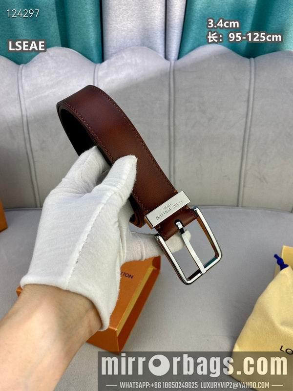 Replica LV belt 34mmX95-125cm 8L26