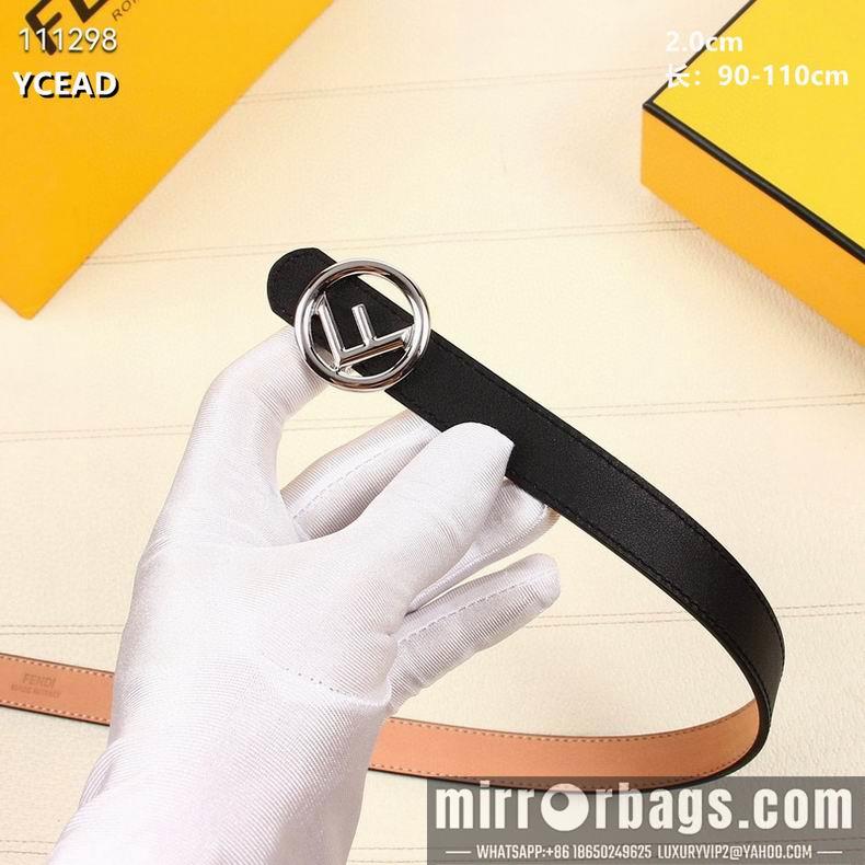 Replica Fendi Belt 20mmX90-110cm 8L07