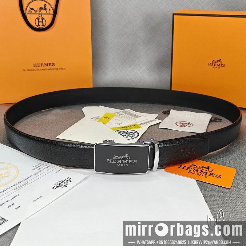 Replica Hermes belt 35mmX90-125cm lb01