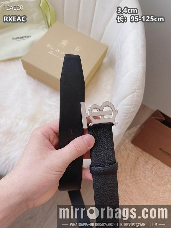 Replica Burberry belt 34mmX95-125cm 8L04