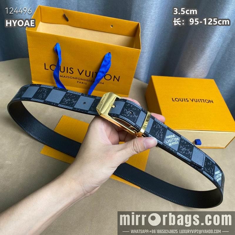 Replica LV belt 35mmX95-125cm 8L29