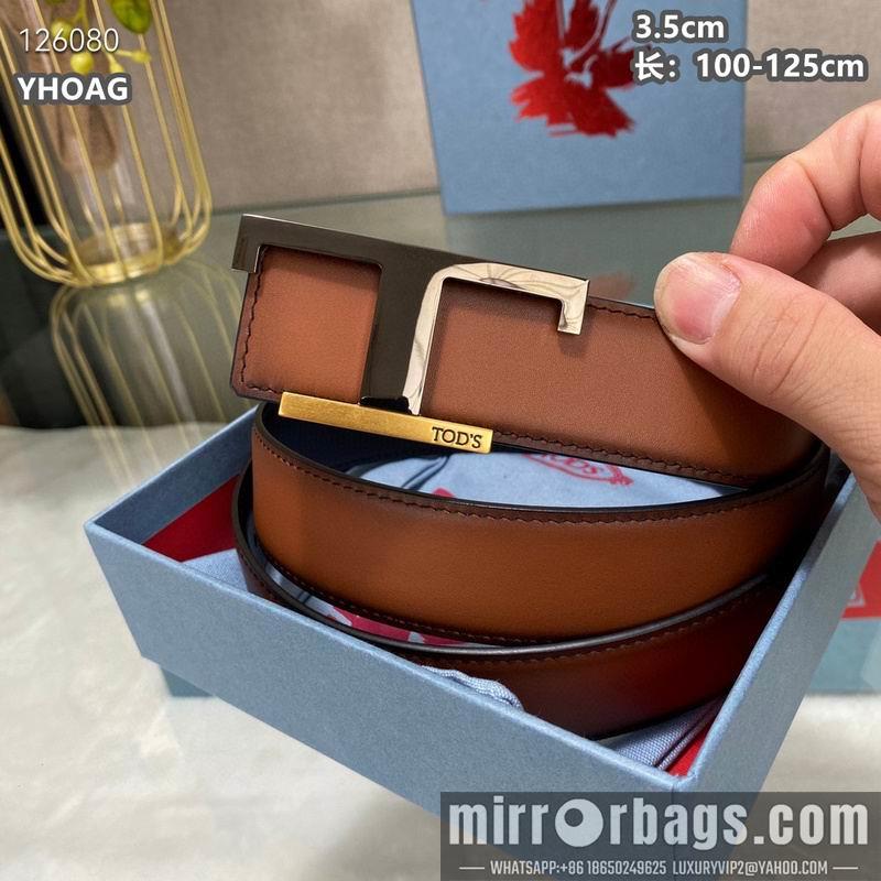Replica Tod's belt 35mmX100-125cm 8L06
