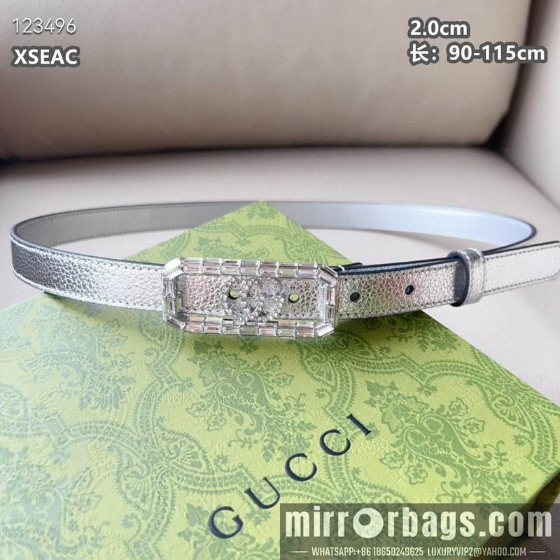 Replica Gucci belt 20mmX90-115cm 8L23