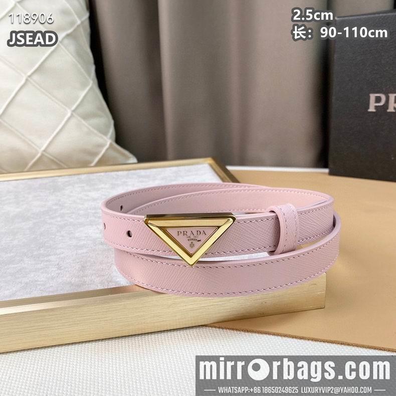 Replica Prada belt 25mmX90-110cm 8L010801