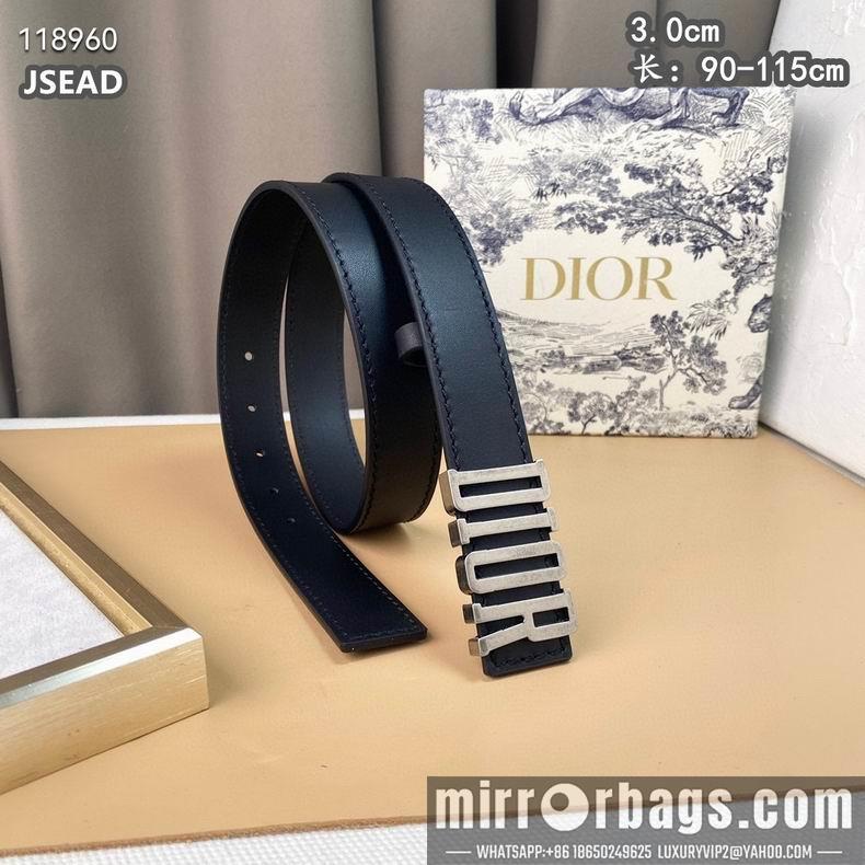 Replica Dior belt 30mmX90-115cm 8L12
