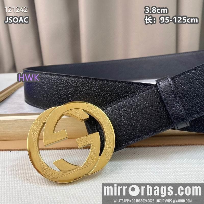 Replica Gucci belt 38mmX95-125cm 8L19