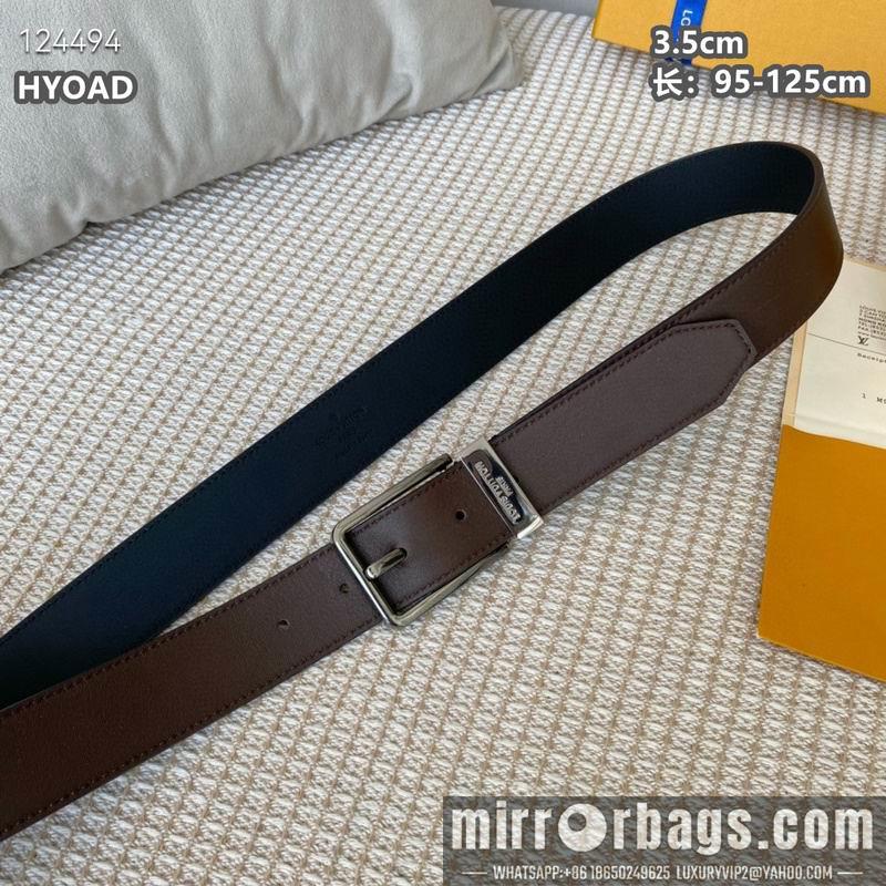 Replica LV belt 35mmX95-125cm 8L13