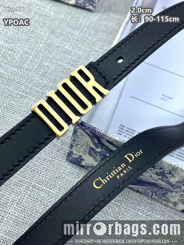 Replica Dior belt 20mmX90-115cm 8L02