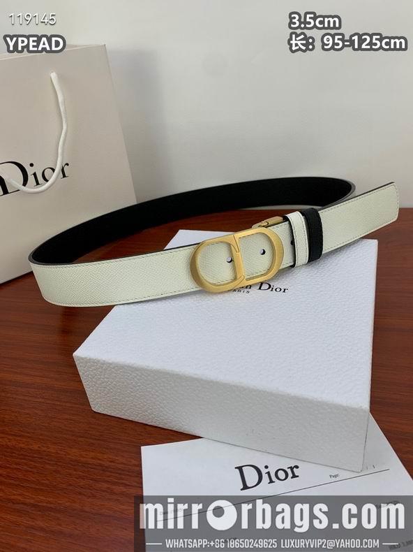 Replica Dior belt 35mmX95-125cm 8L14