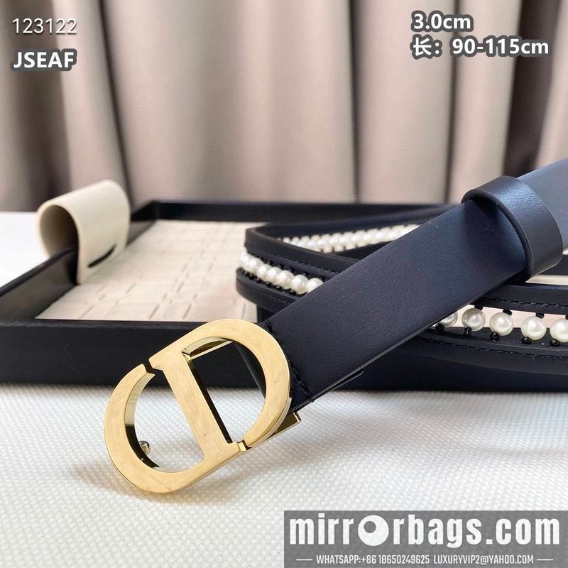 Replica Dior belt 30mmX90-115cm 8L111005