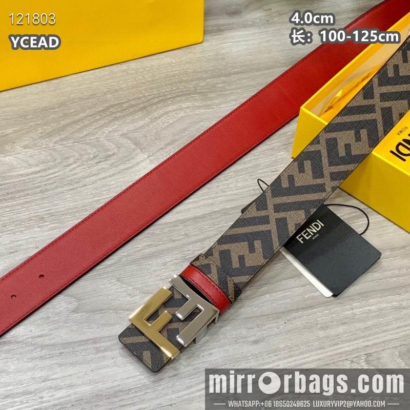 Replica Fendi belt 40mmX100-125cm  8L103