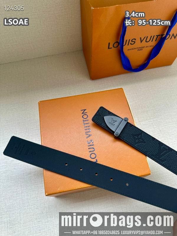 Replica LV belt 34mmX95-125cm 8L21