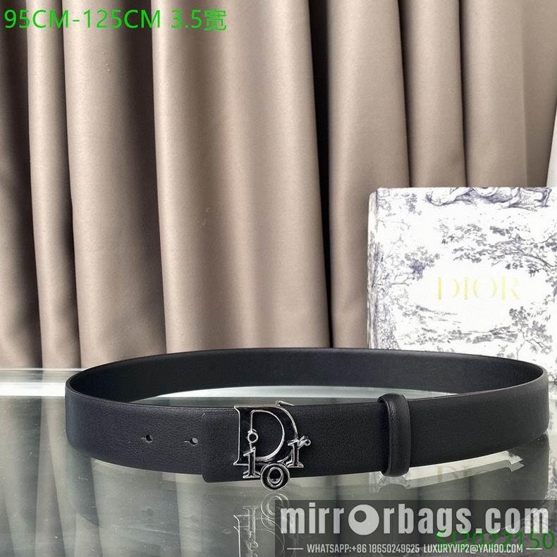 Replica Dior belt 35mmX95-125cm 7D14