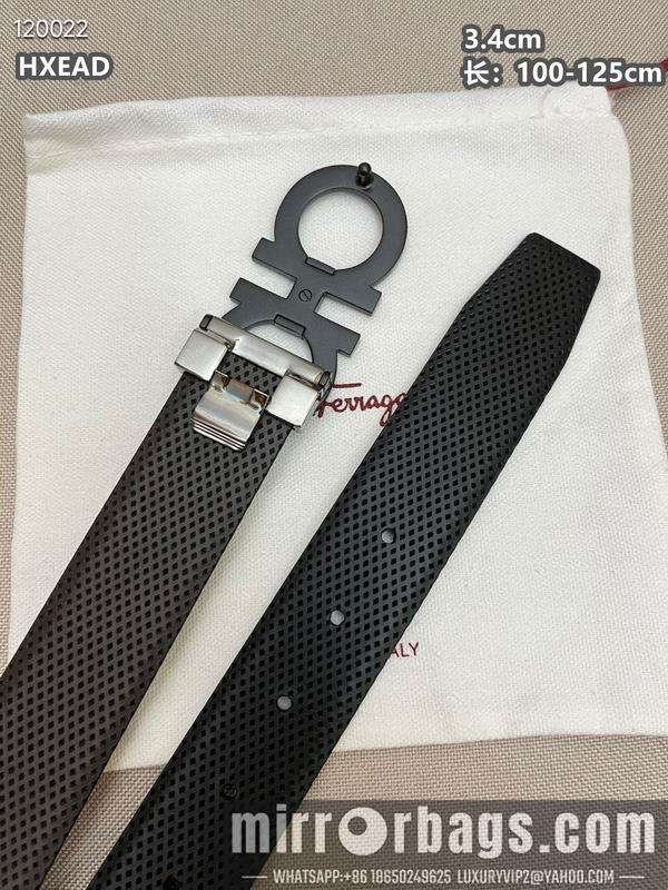 Replica Ferragamo belt 34mmX100-125cm 8L01