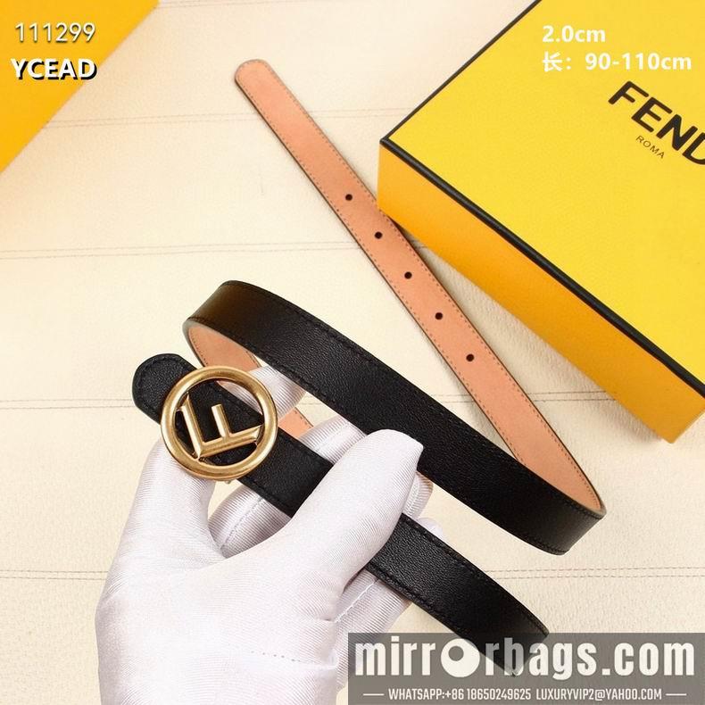 Replica Fendi Belt 20mmX90-110cm 8L07