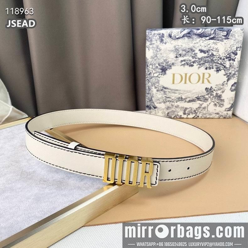 Replica Dior belt 30mmX90-115cm 8L12