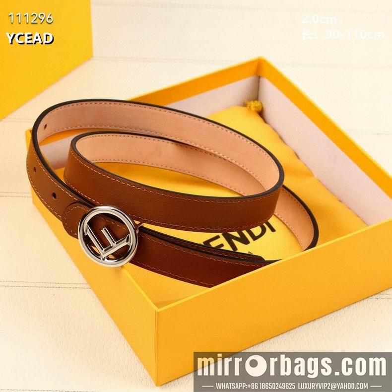 Replica Fendi Belt 20mmX90-110cm 8L07
