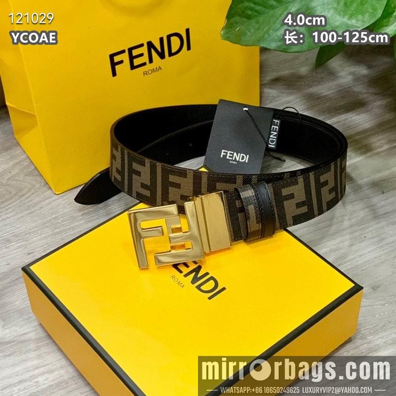 Replica Fendi belt 40mmX100-125cm  8L117