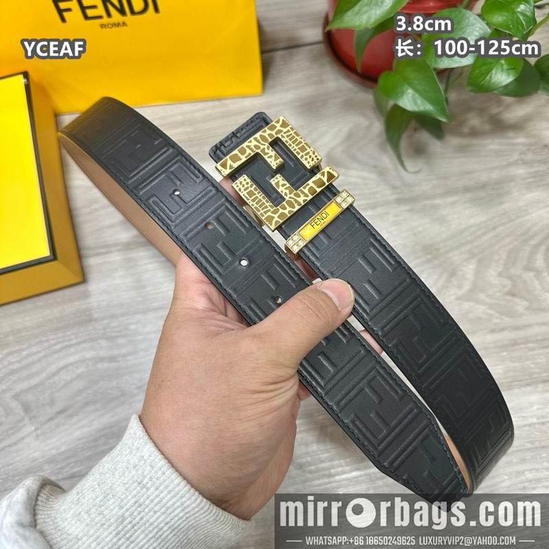 Replica Fendi belt 38mmX100-125cm 8L29
