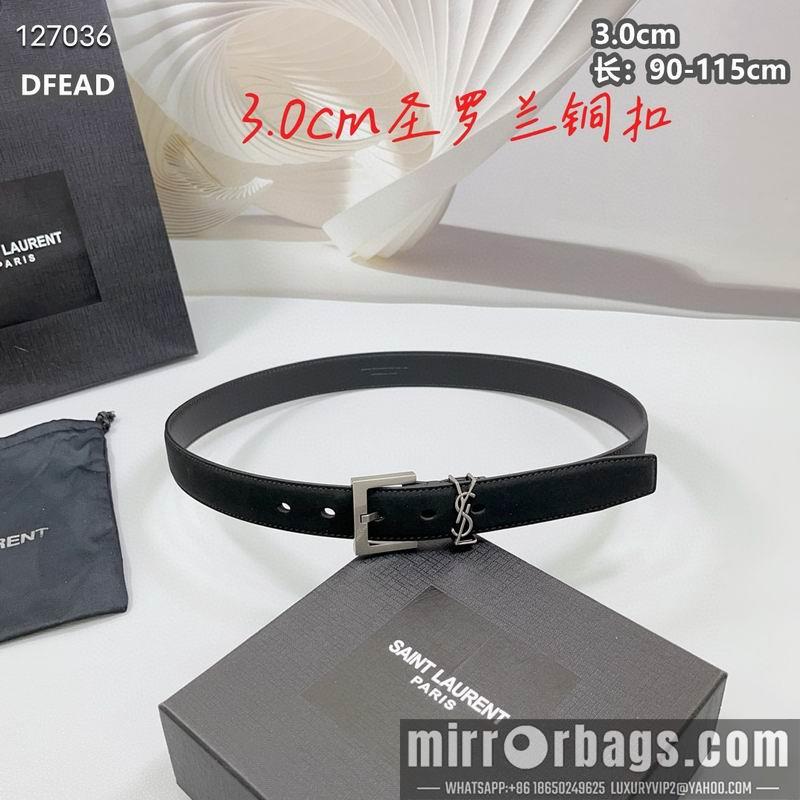 Replica YSL belt 30mmX90-115cm 8L16