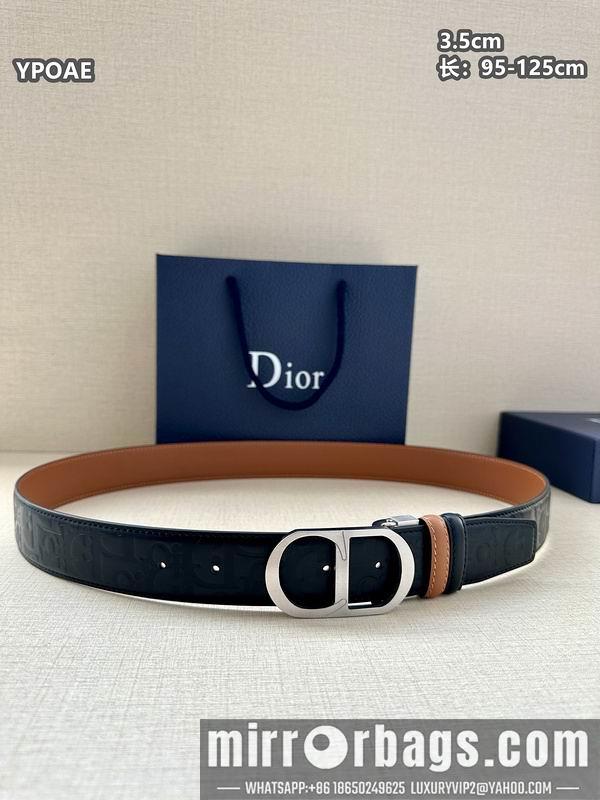 Replica Dior belt 35mmX95-125cm 8L43