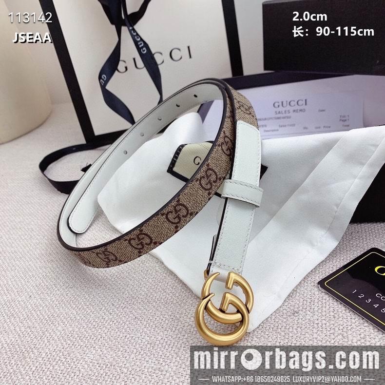 Replica Gucci belt 20mmX90-115cm 8L07
