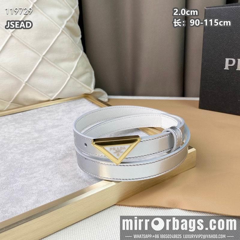 Replica Prada belt 20mmX90-115cm 8L040801
