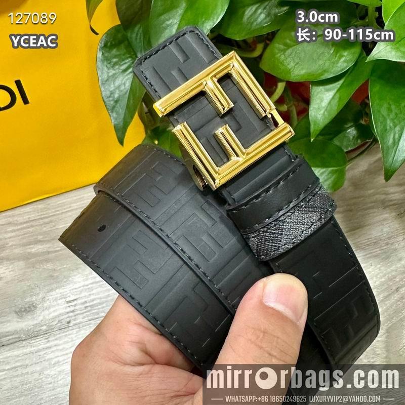 Replica Fendi belt 30mmX90-115cm 8L24
