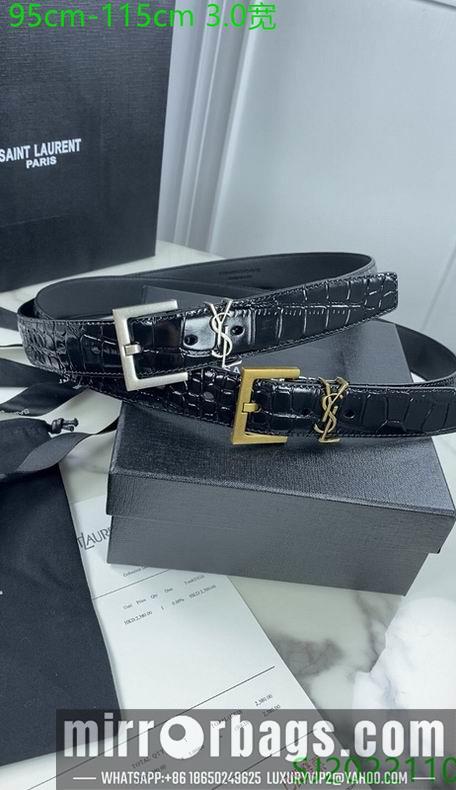 Replica YSL belt 30mmX95-115cm 7D01