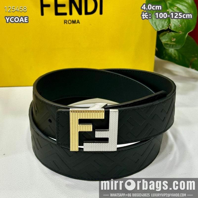 Replica Fendi belt 40mmX100-125cm  8L11