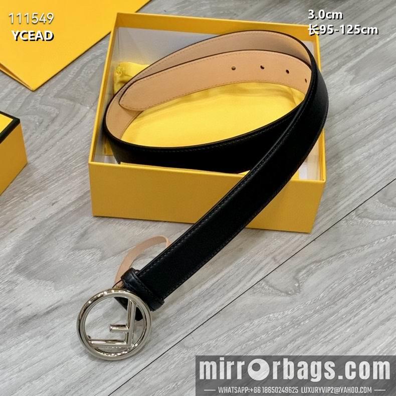 Replica Fendi Belt 30mmX95-125cm 8L10