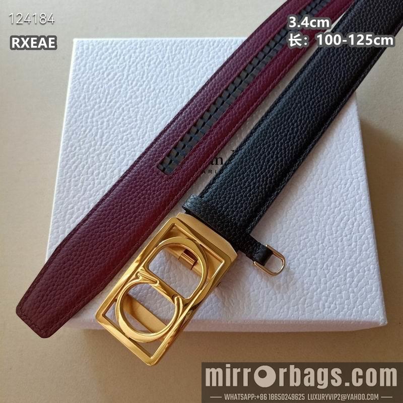 Replica Dior belt 34mmX100-125cm 8L03