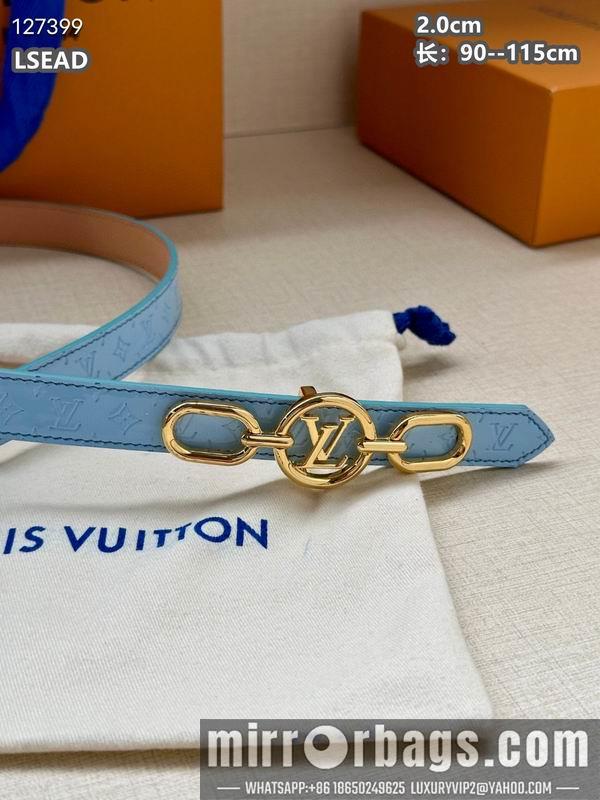 Replica LV belt 20mmX90-115cm 8L10