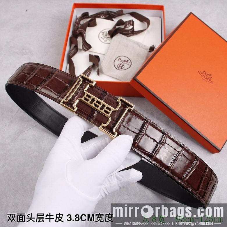Replica Hermes Belt 38mmX95-125cm 7D98