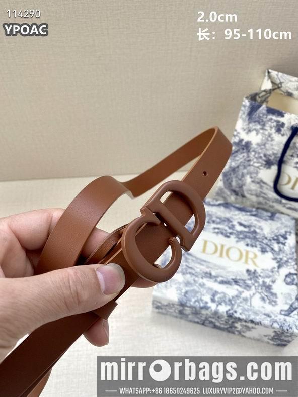 Replica Dior Belt 20mmX95-110cm 8L17