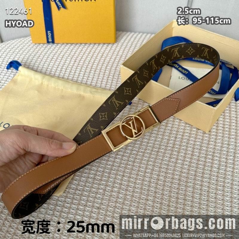 Replica LV belt 25mmX95-115cm 8L15