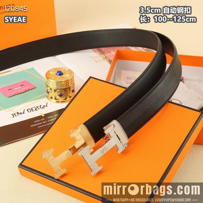 Replica Hermes belt自动带 35mmX95-125cm 8L072006