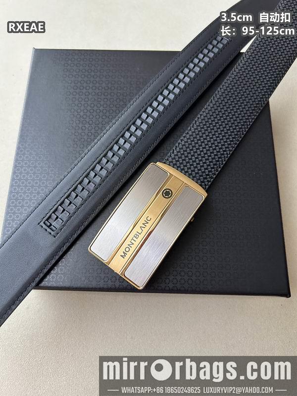 Replica Montlanc belt 35mmX100-125cm 8L80