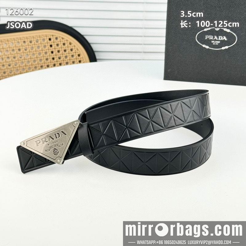 Replica Prada belt 35mmX100-125cm 8L36
