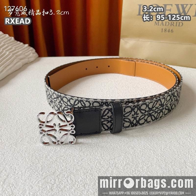 Replica Loewe belt 32mmX95-125cm 8L05