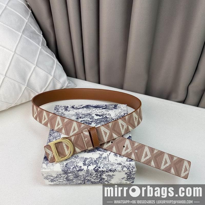 Replica Dior belt 35mmX95-135cm 7D24