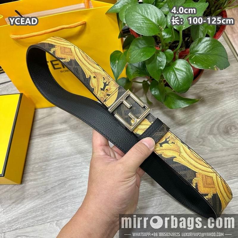 Replica Fendi belt 40mmX100-125cm 8L147