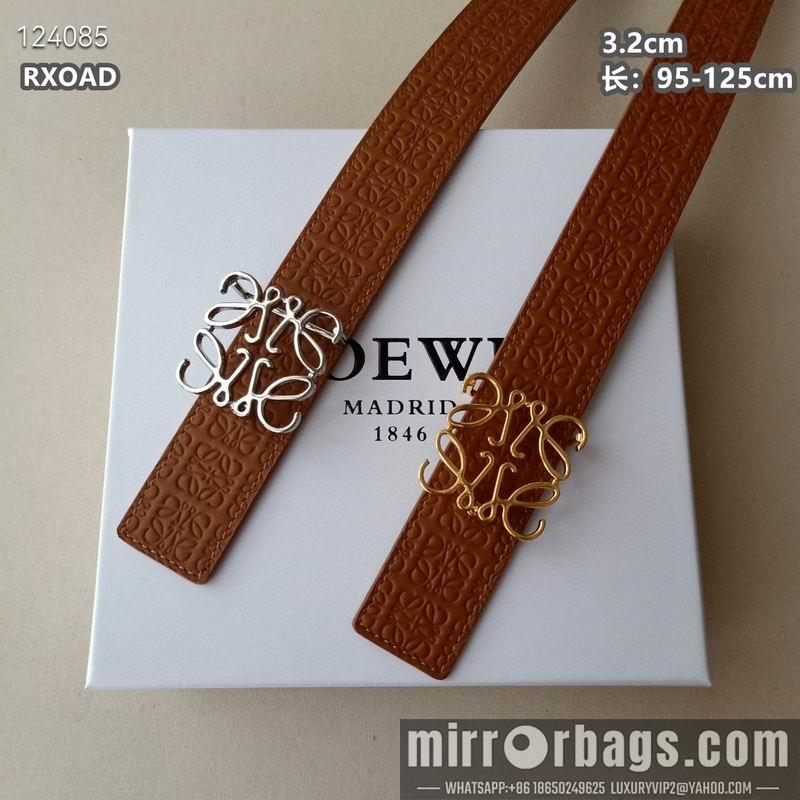 Replica Loewe belt 32mmX95-125cm 8L02